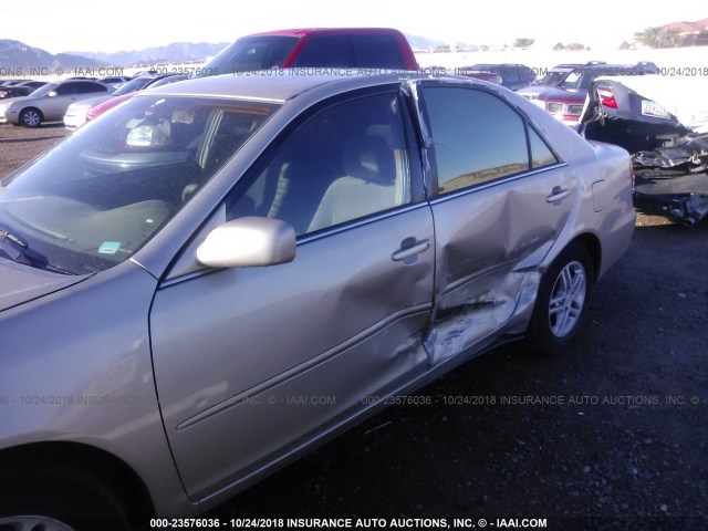 4T1BE32K14U913533 - 2004 TOYOTA CAMRY LE/XLE/SE TAN photo 6