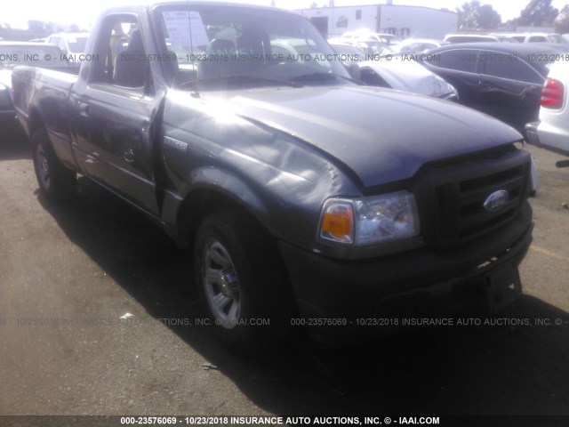 1FTYR10D88PA16483 - 2008 FORD RANGER GRAY photo 1