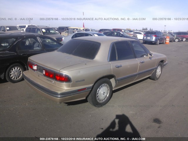 1G4HR52L5RH480334 - 1994 BUICK LESABRE LIMITED GOLD photo 4