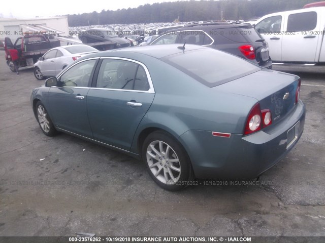 1G1ZK57B29F212505 - 2009 CHEVROLET MALIBU LTZ 绿色 照片 3