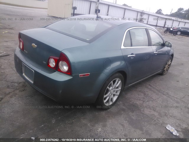 1G1ZK57B29F212505 - 2009 CHEVROLET MALIBU LTZ 绿色 照片 4