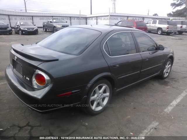 JN1DA31A22T312574 - 2002 NISSAN MAXIMA GLE/SE GRAY photo 4