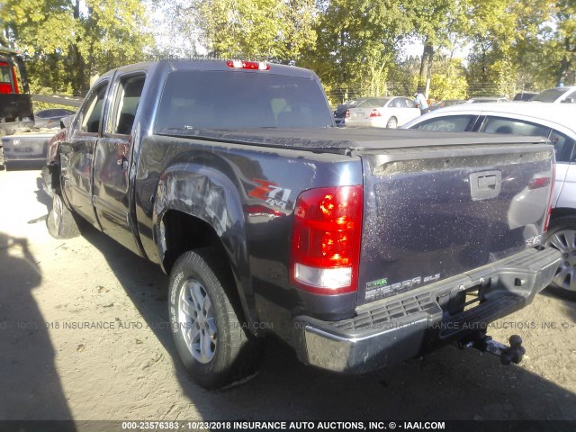 3GTEK23359G235326 - 2009 GMC SIERRA K1500 SLE BLUE photo 2