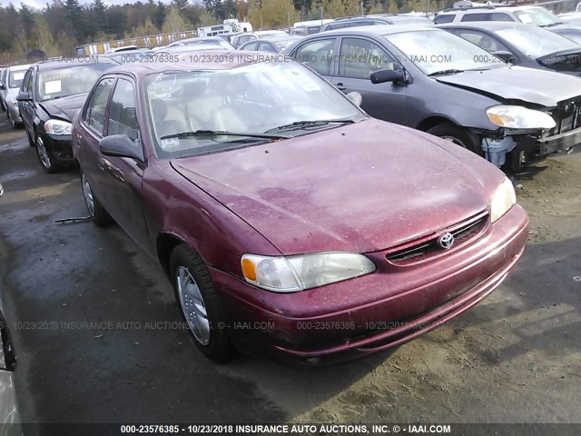 2T1BR12E7XC251675 - 1999 TOYOTA COROLLA VE/CE/LE RED photo 1