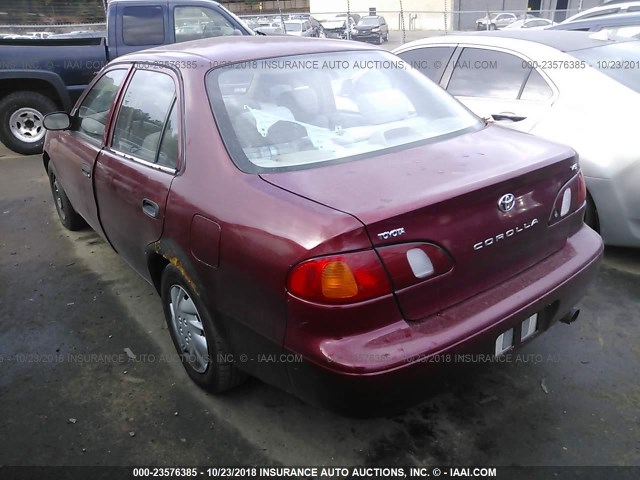 2T1BR12E7XC251675 - 1999 TOYOTA COROLLA VE/CE/LE 红色 照片 3