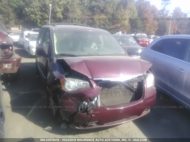 2A8HR54139R652650 - 2009 CHRYSLER TOWN & COUNTRY TOURING MAROON photo 1