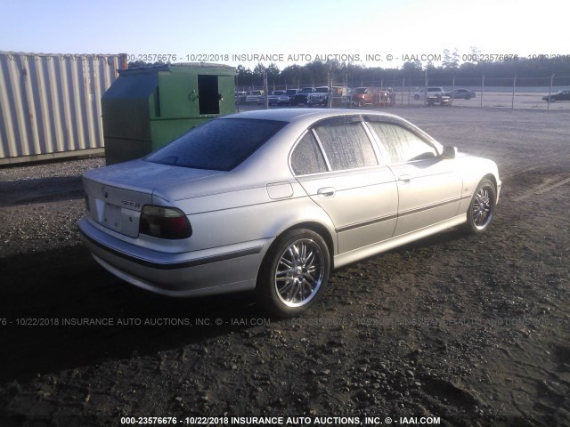 WBADM6343YGU15675 - 2000 BMW 528 I AUTOMATIC SILVER photo 4