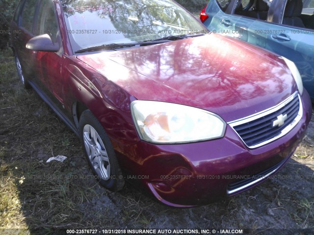 1G1ZS68N77F224337 - 2007 CHEVROLET MALIBU MAXX LS 栗色 照片 1