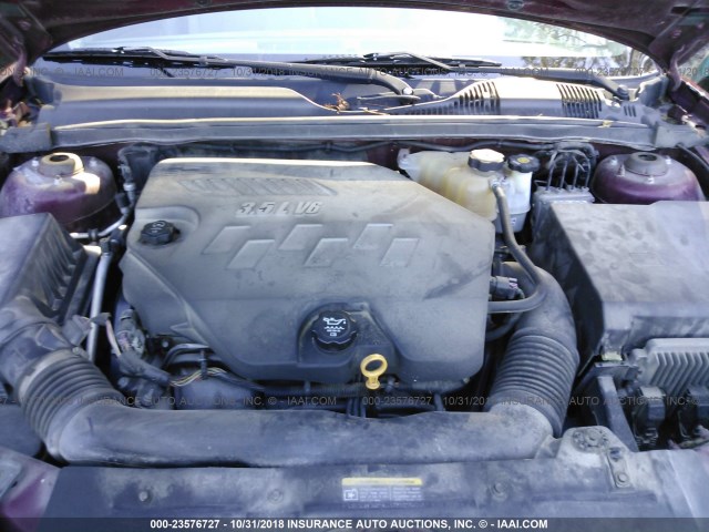 1G1ZS68N77F224337 - 2007 CHEVROLET MALIBU MAXX LS 栗色 照片 10