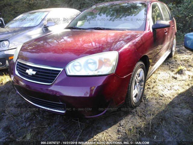 1G1ZS68N77F224337 - 2007 CHEVROLET MALIBU MAXX LS 栗色 照片 2