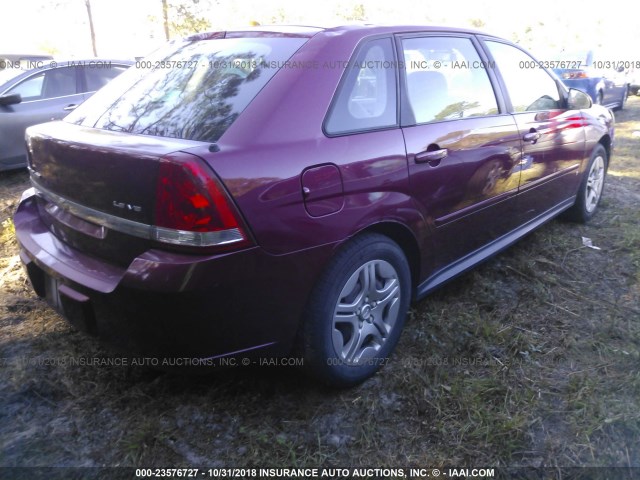 1G1ZS68N77F224337 - 2007 CHEVROLET MALIBU MAXX LS 栗色 照片 4