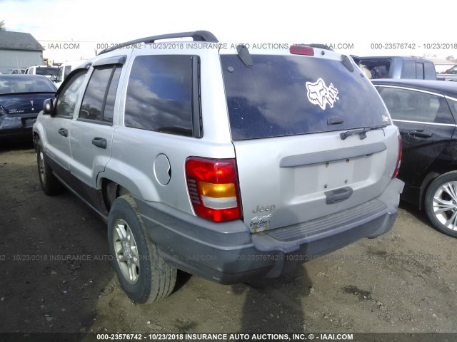 1J4GW48S94C211058 - 2004 JEEP GRAND CHEROKEE LAREDO/COLUMBIA/FREEDOM 银色 照片 3