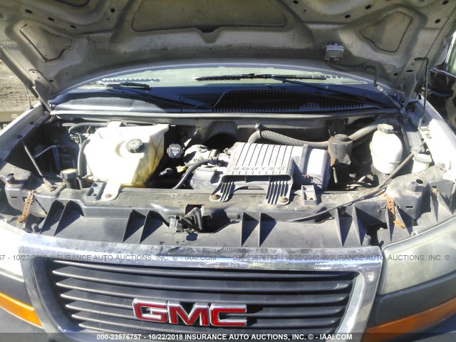 1GTHG35U151108639 - 2005 GMC SAVANA G3500 GRAY photo 10