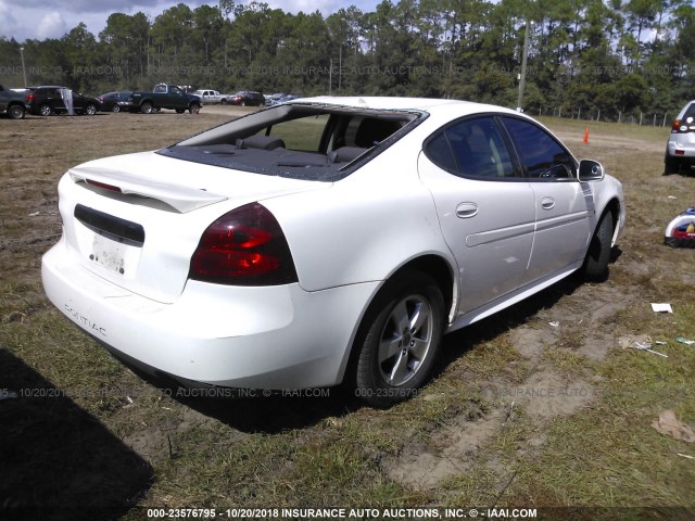 2G2WP552561124599 - 2006 PONTIAC GRAND PRIX 白色 照片 4