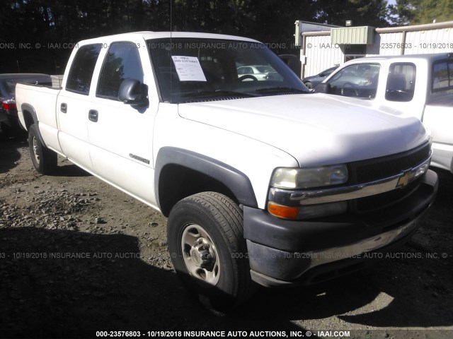 1GCHC23U41F107328 - 2001 CHEVROLET SILVERADO C2500 HEAVY DUTY WHITE photo 1