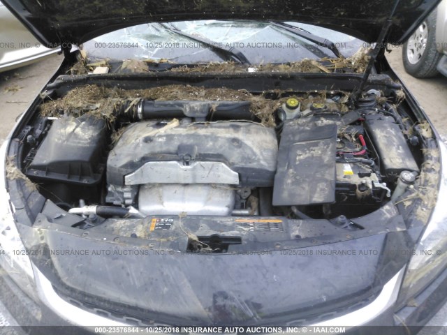 1G11H5SL9EF120524 - 2014 CHEVROLET MALIBU LTZ 黑色 照片 10