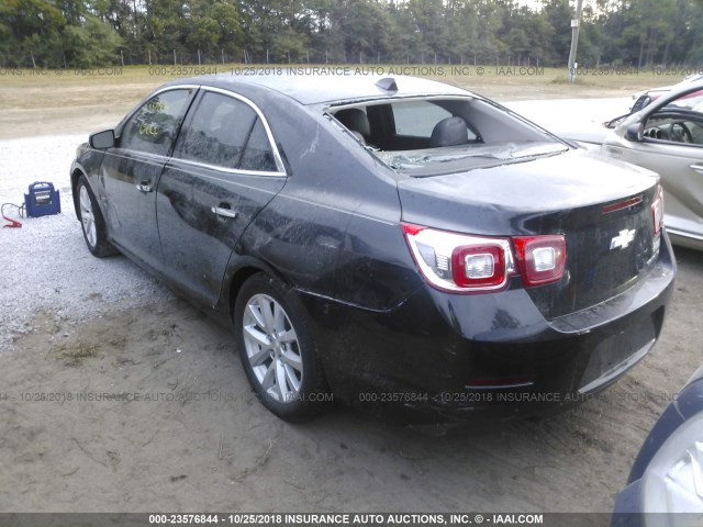 1G11H5SL9EF120524 - 2014 CHEVROLET MALIBU LTZ 黑色 照片 3