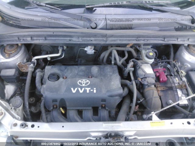 JTLKT324064105791 - 2006 TOYOTA SCION XB Күміс фото 10