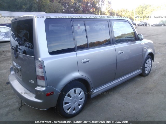 JTLKT324064105791 - 2006 TOYOTA SCION XB Күміс фото 4