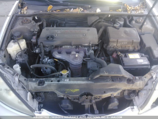 4T1BE32K55U085889 - 2005 TOYOTA CAMRY LE/XLE/SE 银色 照片 10
