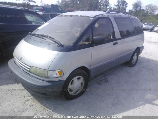 JT3AC12R0R1155141 - 1994 TOYOTA PREVIA LE SILVER photo 2