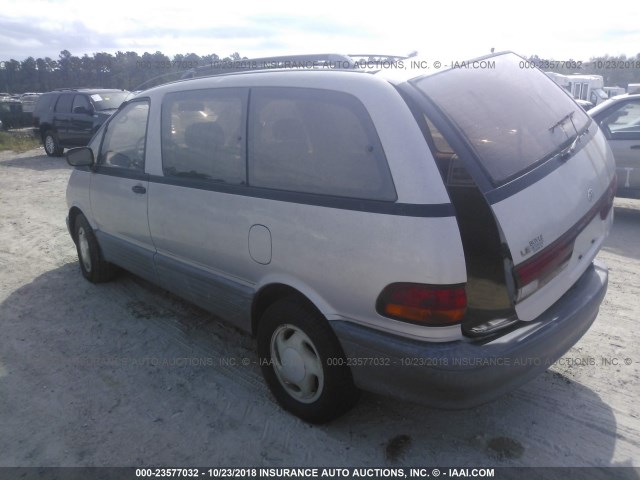 JT3AC12R0R1155141 - 1994 TOYOTA PREVIA LE SILVER photo 3