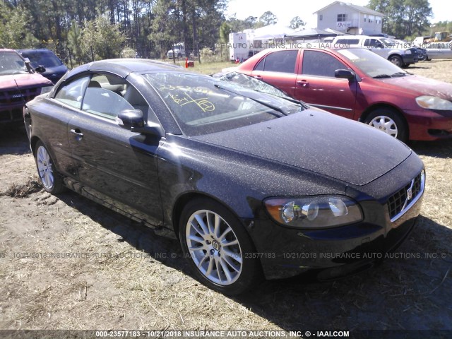 YV1MC67278J055001 - 2008 VOLVO C70 T5 BLACK photo 1