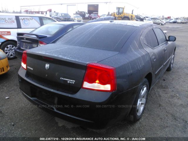 2B3CA3CV2AH140651 - 2010 DODGE CHARGER SXT BLACK photo 4