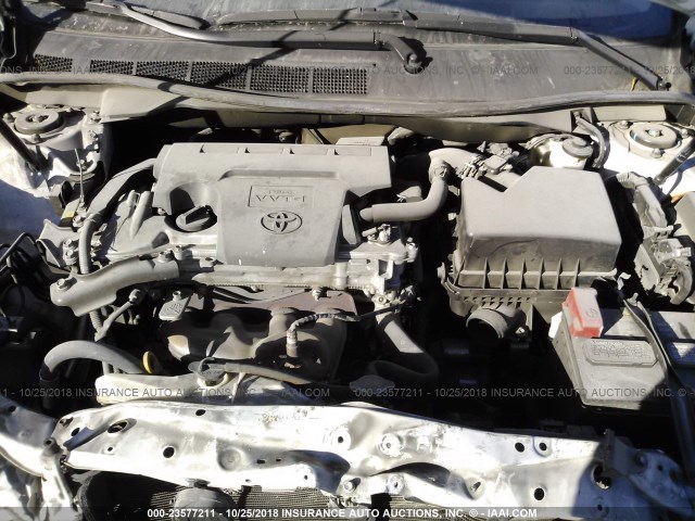 4T1BF1FK6EU335085 - 2014 TOYOTA CAMRY L/SE/LE/XLE თეთრი ფოტო 10