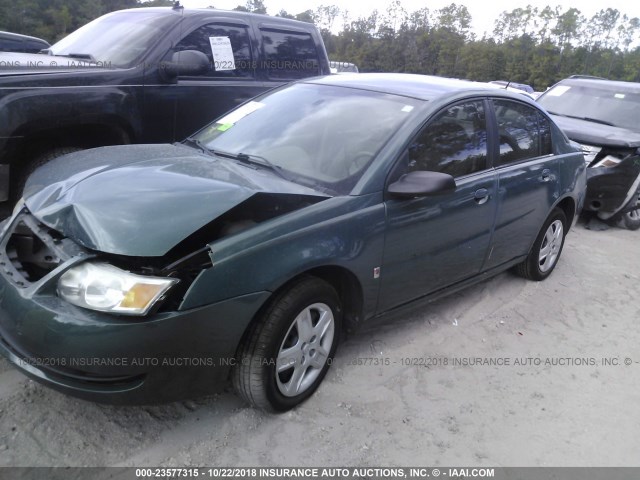 1G8AJ55F86Z164039 - 2006 SATURN ION LEVEL 2 绿色 照片 2