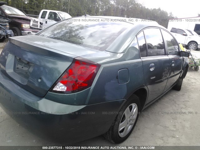1G8AJ55F86Z164039 - 2006 SATURN ION LEVEL 2 绿色 照片 4