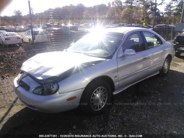 1MEFM53S7WA635601 - 1998 MERCURY SABLE LS PREMIUM SILVER photo 2