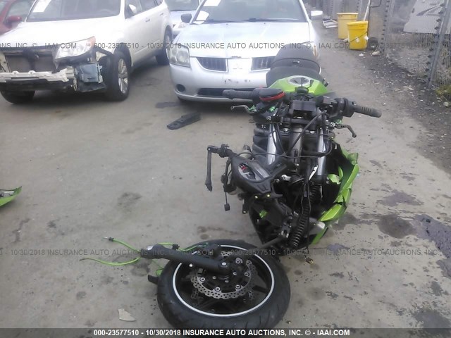 JKAEXEE1XCDA03367 - 2012 KAWASAKI EX650 EC GREEN photo 5