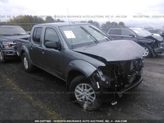 1N6AD0EV5JN764361 - 2018 NISSAN FRONTIER S/SV/SL/PRO-4X GRAY photo 1