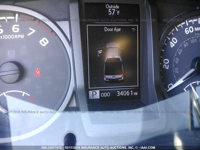 5TFCZ5AN2GX007799 - 2016 TOYOTA TACOMA DBL CAB/SR/SR5/TRD SPT/OR RED photo 7