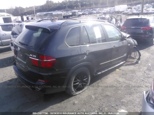 5UXZW0C55C0B89229 - 2012 BMW X5 XDRIVE35D BLACK photo 4