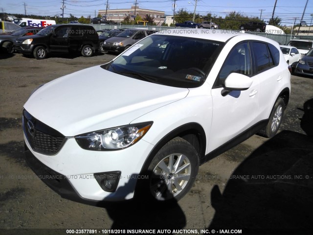 JM3KE2CE8D0135964 - 2013 MAZDA CX-5 TOURING Blanc photo 2