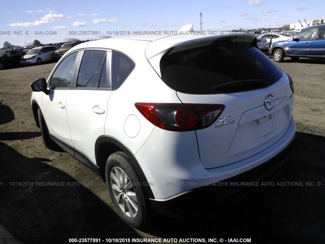 JM3KE2CE8D0135964 - 2013 MAZDA CX-5 TOURING Blanc photo 3
