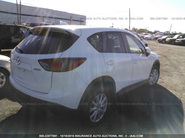 JM3KE2CE8D0135964 - 2013 MAZDA CX-5 TOURING Blanc photo 4