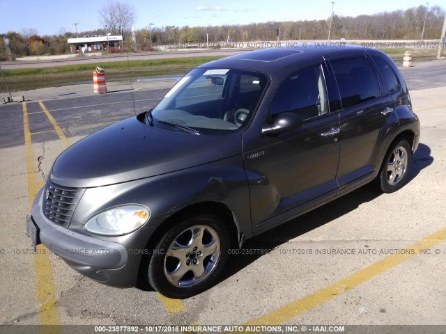 3C8FY68B12T223583 - 2002 CHRYSLER PT CRUISER GRAY photo 2