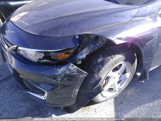 1G1ZB5ST3GF193864 - 2016 CHEVROLET MALIBU LS 深蓝色 照片 6