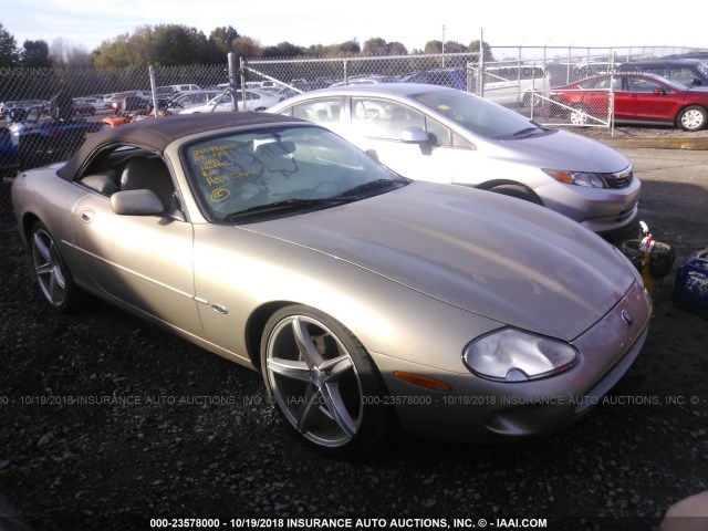 SAJGX2242WC022323 - 1998 JAGUAR XK8 GOLD photo 1