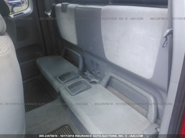 5TEUU42N65Z104683 - 2005 TOYOTA TACOMA ACCESS CAB Қызыл фото 8