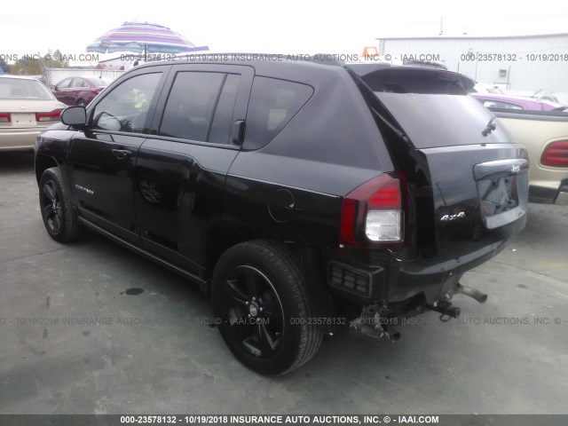 1C4NJDBB4FD304426 - 2015 JEEP COMPASS SPORT 黑色 照片 3