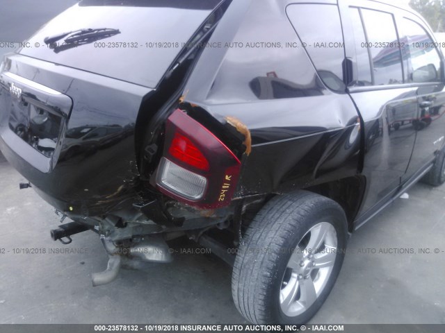 1C4NJDBB4FD304426 - 2015 JEEP COMPASS SPORT 黑色 照片 6