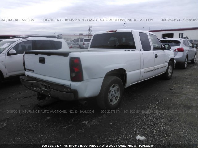 1GCEC19T17Z114191 - 2007 CHEVROLET SILVERADO C1500 CLASSIC WHITE photo 4