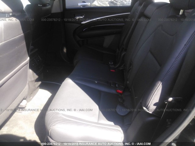 5FRYD4H48FB015909 - 2015 ACURA MDX TECHNOLOGY BLACK photo 8