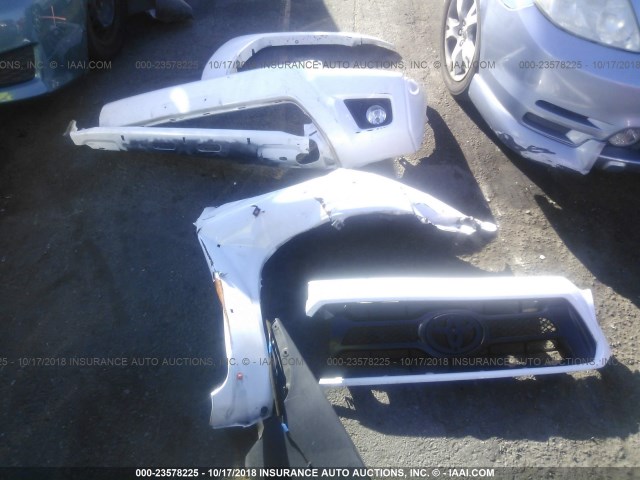 3TMJU4GN0FM176859 - 2015 TOYOTA TACOMA DOUBLE CAB PRERUNNER WHITE photo 6
