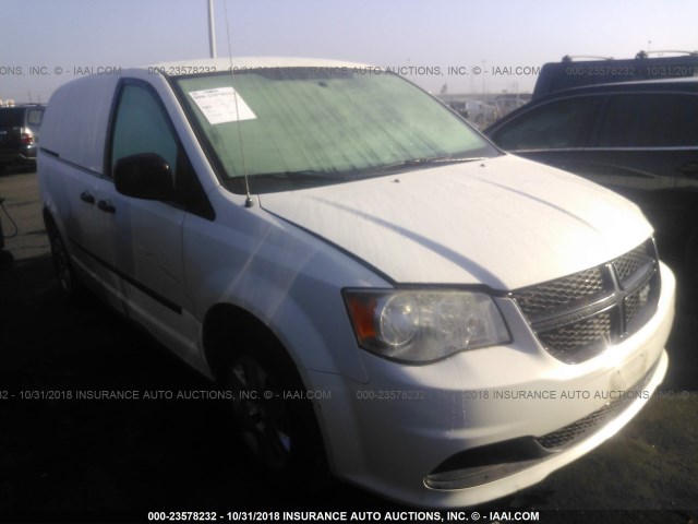 2C4JRGAG5DR765716 - 2013 RAM TRADESMAN WHITE photo 1