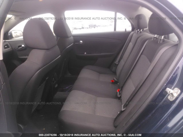 1G1ZC5EB8AF300592 - 2010 CHEVROLET MALIBU 1LT BLUE photo 8